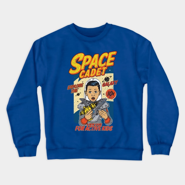 Space Cadet Crewneck Sweatshirt by SpottydoggCreatives